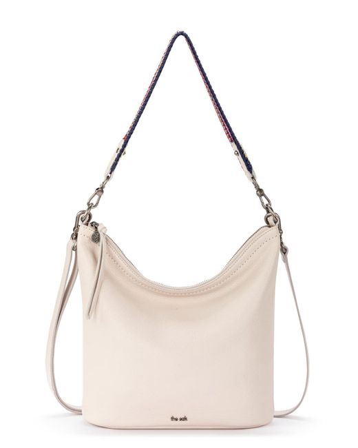 The Sak Natural Jasmine Leather Crossbody Bag