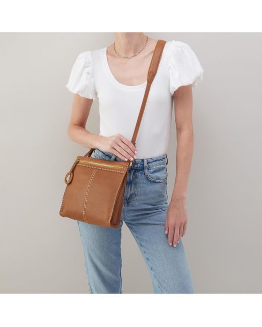 Hobo International Brown Austin Medium Crossbody