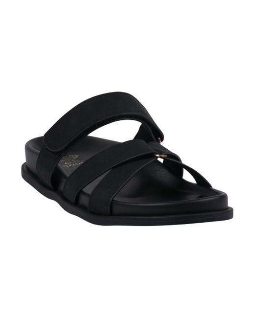Gc Shoes Black Denny Slip On Slide Sandals