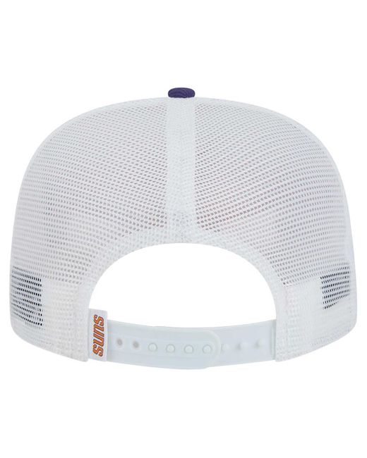 KTZ Phoenix Suns Seeing Diamonds A-frame Trucker 9fifty Snapback Hat in