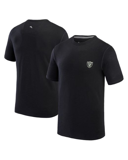 Tommy Bahama Black Las Vegas Raiders Bali Beach T-shirt for men