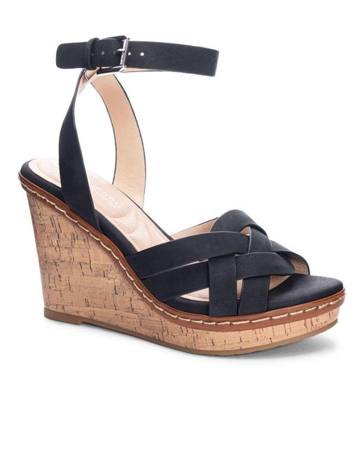CL By Chinese Laundry Black Laundry Balmy Wedge