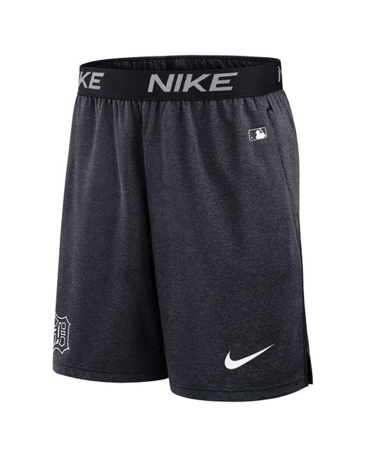 Nike Black Detroit Tigers Authentic Collection Practice Performance Shorts for men