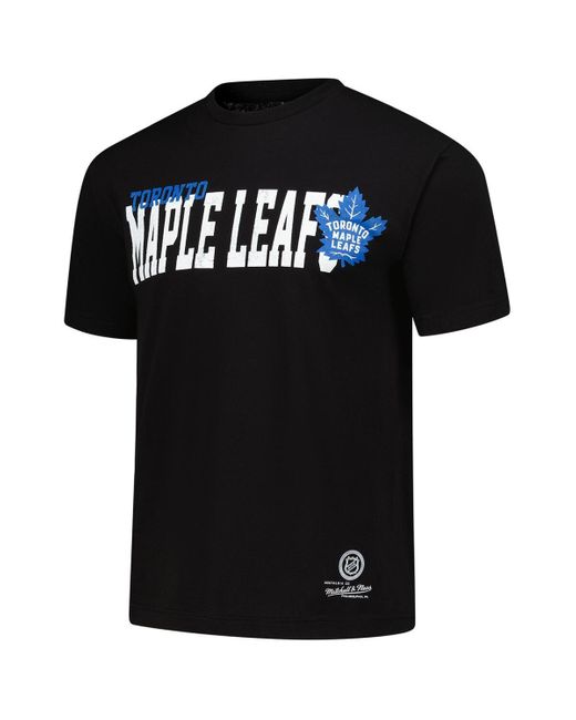 Mitchell & Ness Black Toronto Maple Leaf's Home T-shirt for men