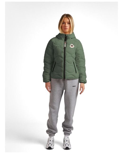 Jacket Green Orb1t Hooded Jacket