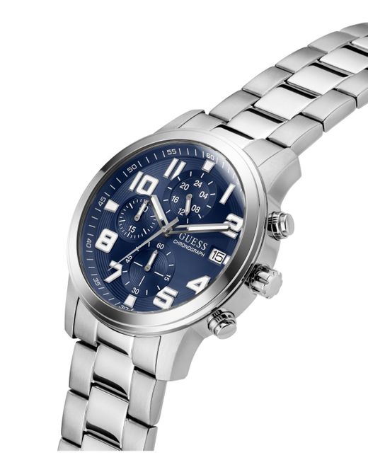 Guess Gray Chronograph Stainless Steel Watch for men