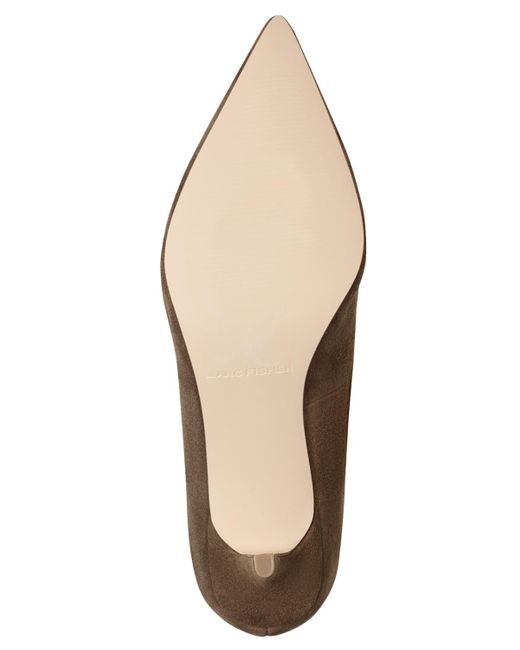 Marc Fisher Brown Alola Kitten Heel Pumps