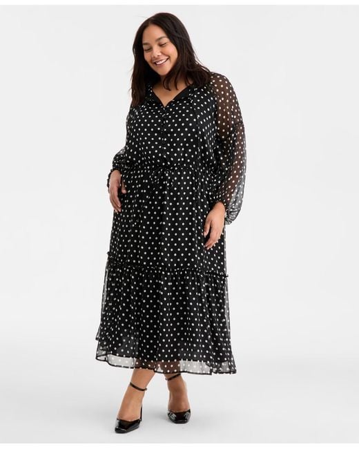 chinese dress ladies NY Collection Plus Size Ruched Empire Maxi Dress – Postmoda