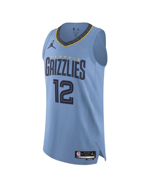 Nike Blue Ja Morant Memphis Grizzlies Authentic Player Jersey for men