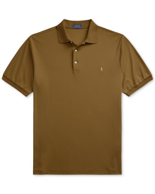 Polo Ralph Lauren Green Big & Tall Classic Fit Soft Cotton Polo for men