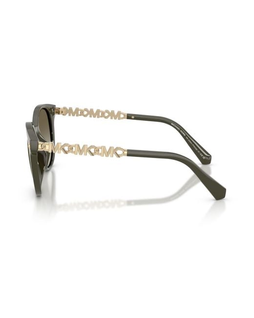 Michael Kors Green Round Sunglasses