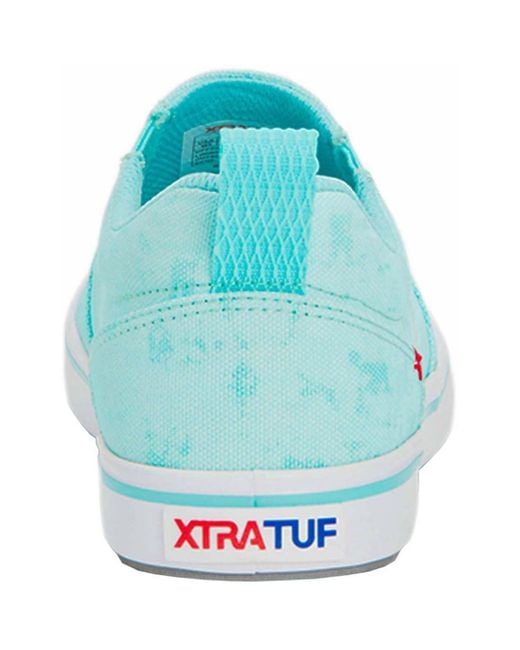 XtraTuf Blue Eco Sharkbyte Deck Shoe