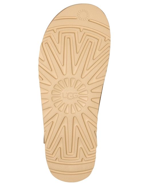 Ugg Natural Goldenstar Flat Platform Lug-sole Als