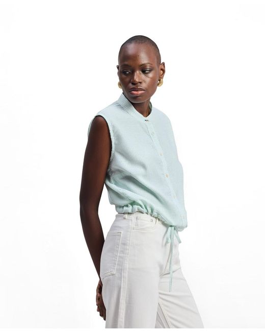 REISTOR Blue Button-down Shirt