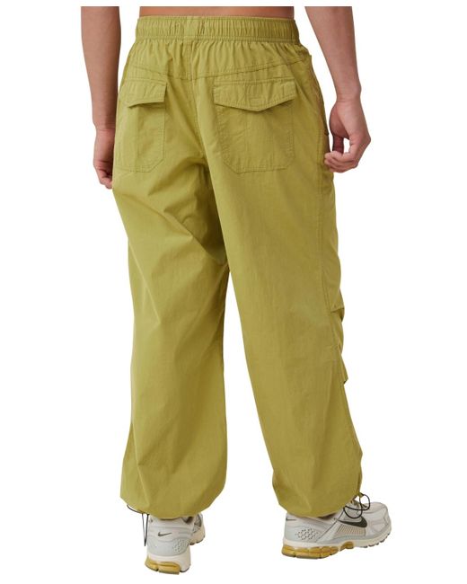 Cotton On Green Parachute Field Pant for men