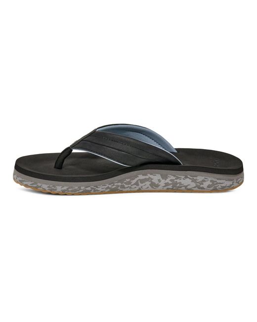 Sanuk Black Tiderush for men