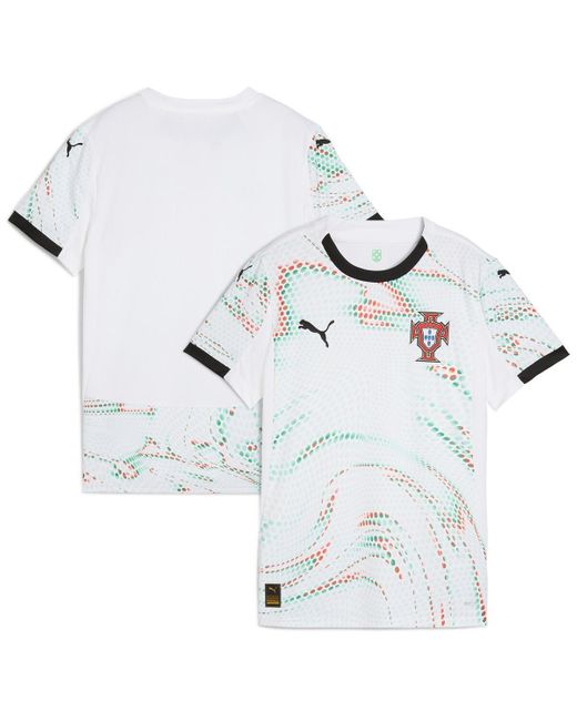 PUMA White Portugal National Team 2025 Away Replica Jersey