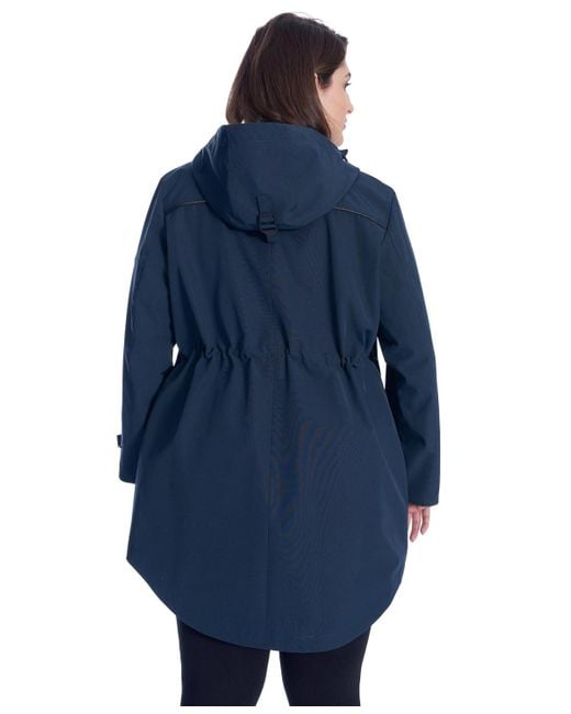 Alpine North Blue S Plus Size Rain