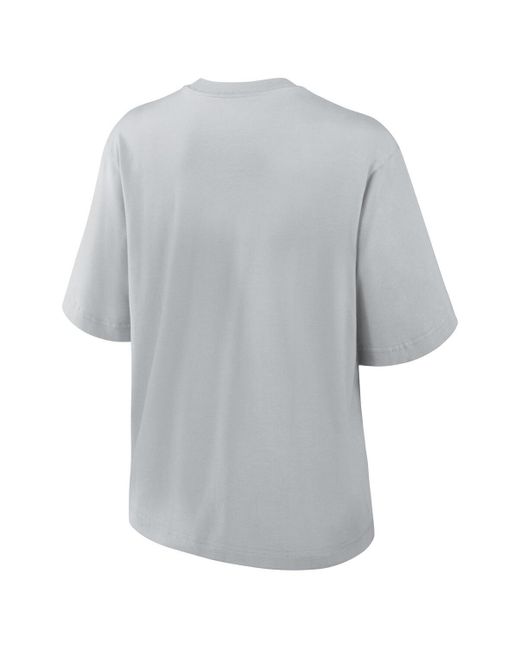 Nike Gray Detroit Lions Glory Arch Boxy T-shirt