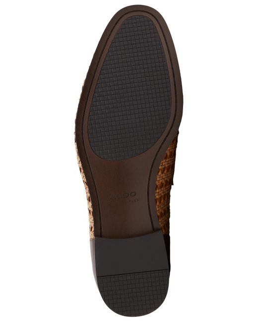 ALDO Brown Nantucket Dress Loafer Shoes for men