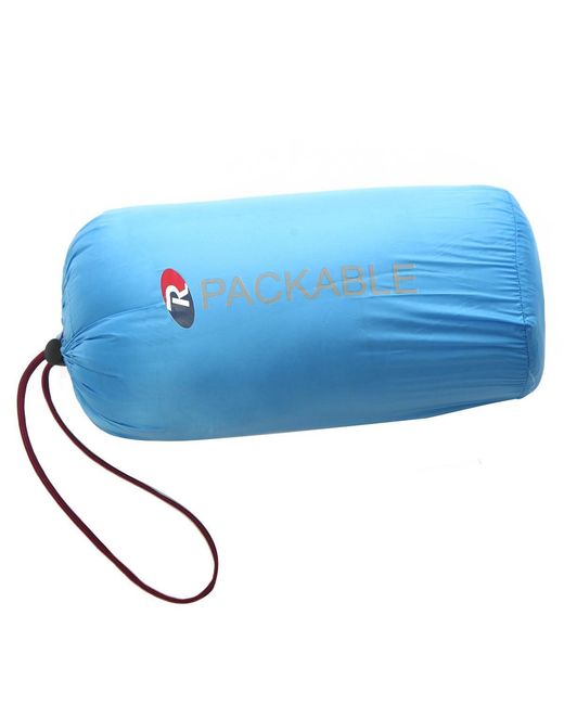 Rokka&Rolla Blue Ultra-light Packable Down Jacket for men