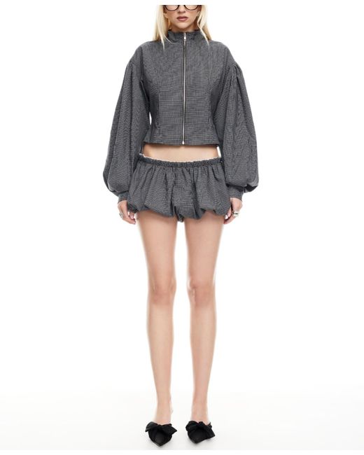Lioness Gray Eclipse Zip-front Long-sleeve Jacket