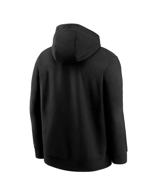Nike Black Philadelphia Phillies Lights Out Club Fleece Pullover Hoodie for men