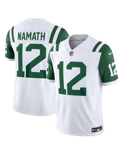 Nike Green Joe Namath New York Jets Classic Alternate Vapor F.u.s.e. Retired Player Limited Jersey for men