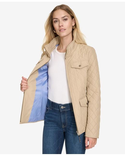 Nautica Natural Solid Quilted Jacket
