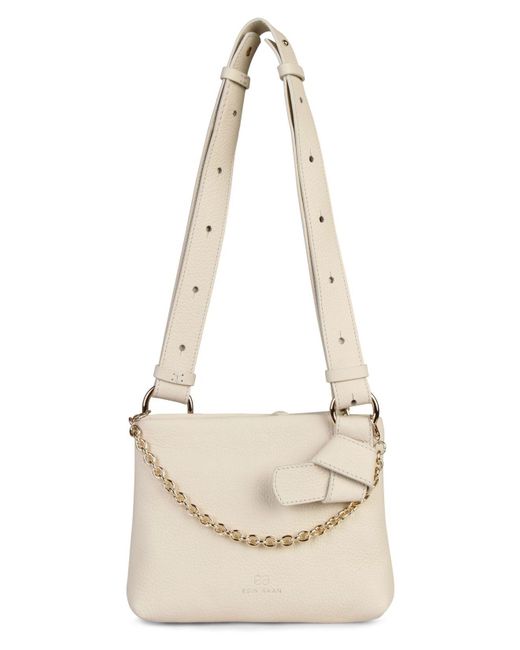 white designer clutch bag