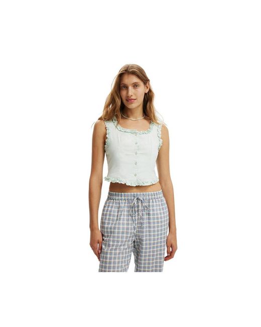 Cotton On Multicolor Emily Ruffle Top