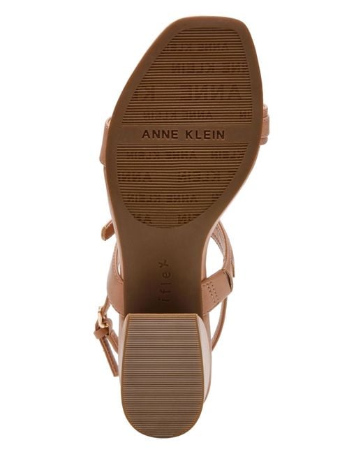 Anne Klein Brown Merida Slingback Sandals