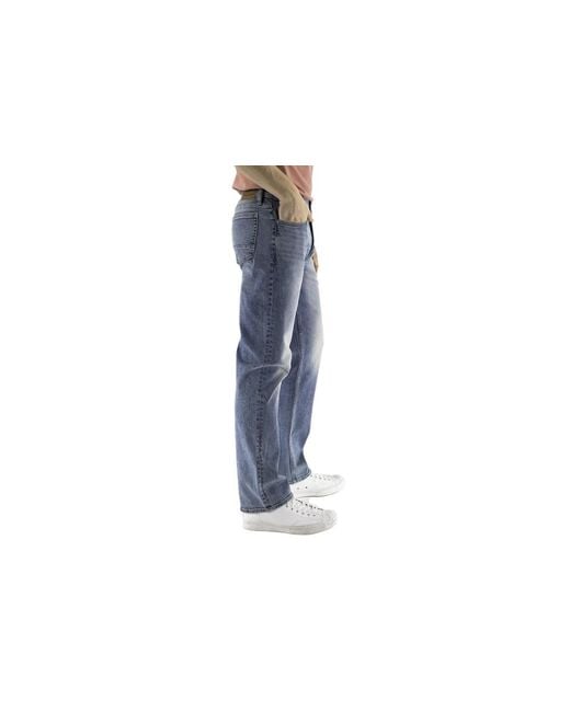 DEVIL-DOG Black Devil-dog Relaxed Straight Jean for men