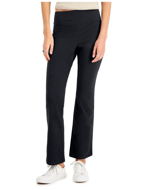 Cotton Yoga Bootcut Leggings, Created 