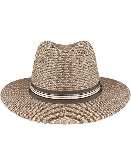 Bailey 1922 Natural Hester Fedora Hat for men