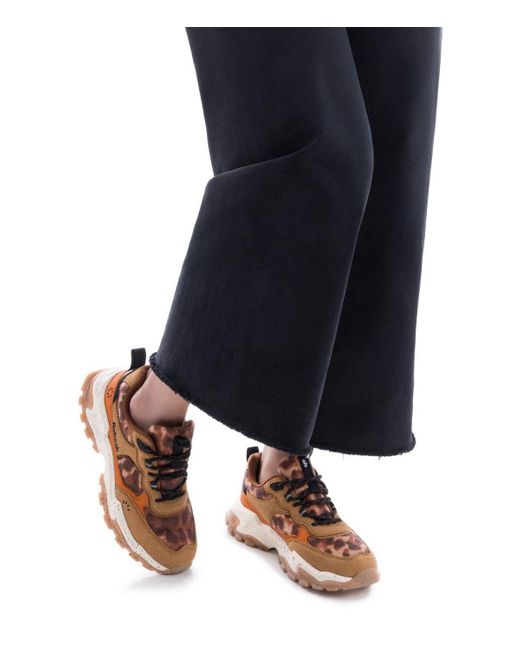 Xti Brown Casual Sneakers Refresh Collection By