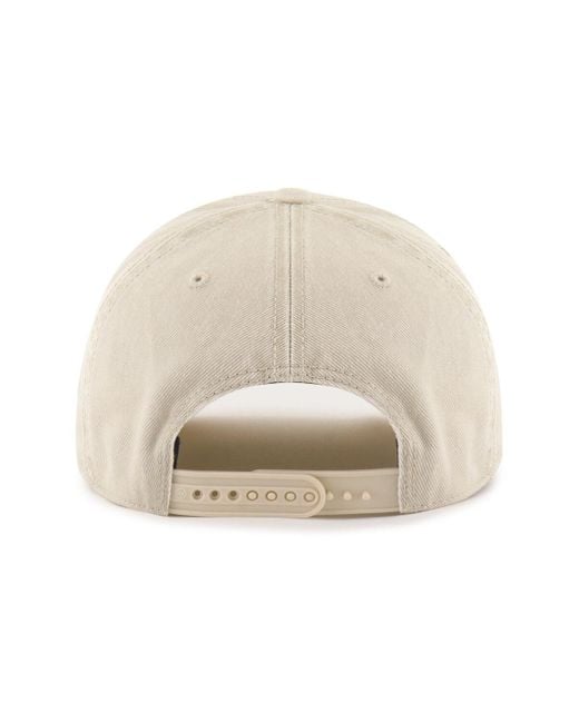 '47 White And Army Black Knights Outdoorsmen Cairn Hitch Adjustable Hat