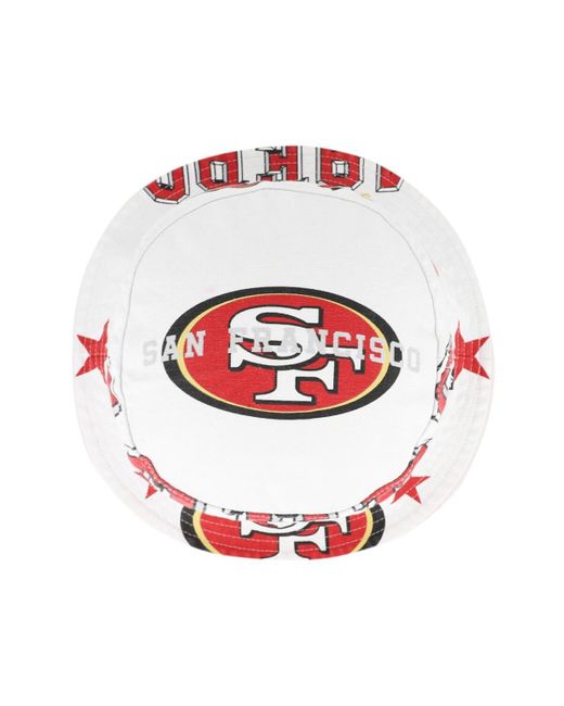 '47 Red San Francisco 49ers Energize Bucket Hat