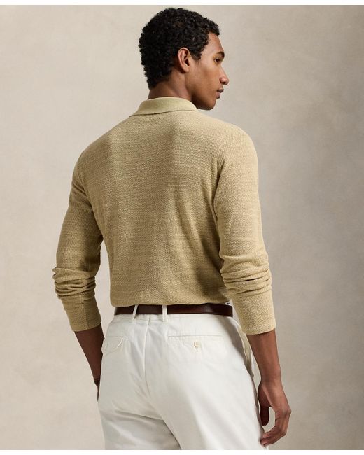 ★★POLO RALPH LAUREN★★ Textured Cotton Linen Shirt Sweate s7-AI711934180002_alternate10?