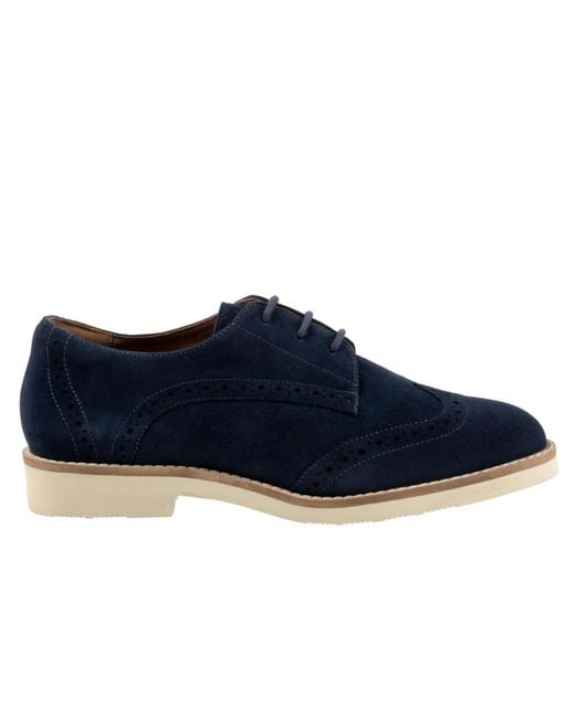 Softwalk® Blue Willet Flat