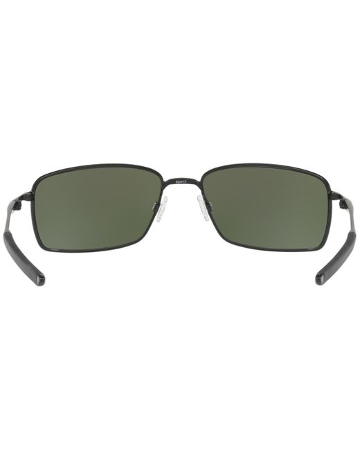 Oakley Black Square Wire Sunglasses, Oo4075 for men