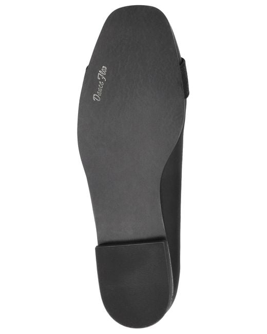 Easy Street Keely Square Toe Ballet Flats in Black Lyst