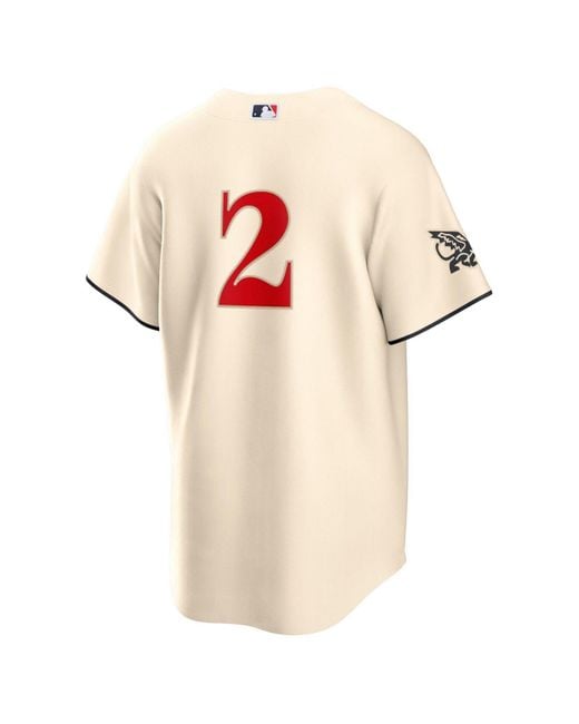 Nike St. Louis Cardinals MLB Men's Replica Baseball Shirt Beige