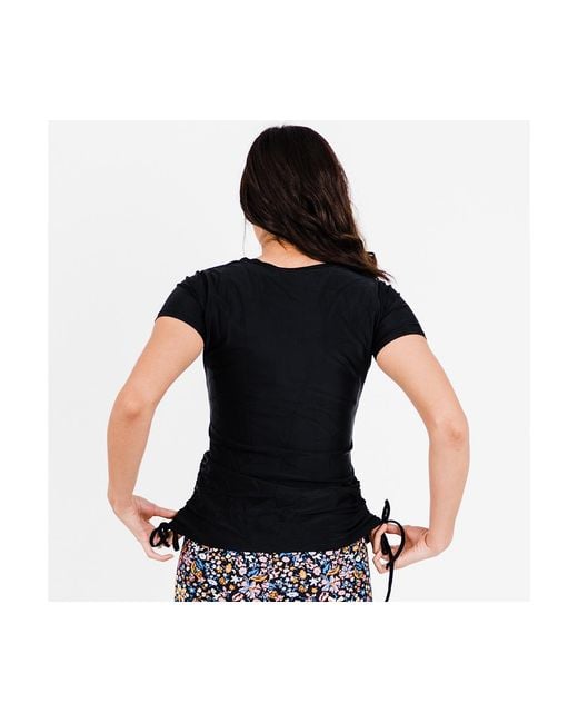 Calypsa Black Adele Swim Top