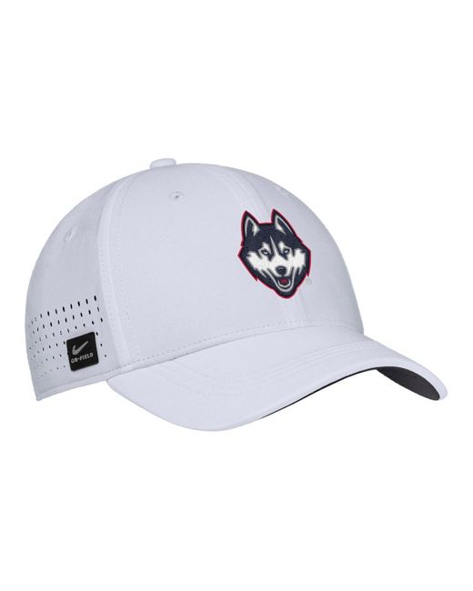 Nike Blue Uconn Huskies 2025â On-field Performance Flex Hat