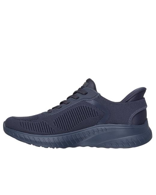 Skechers Blue Hands Free Slipins: Bobs Sport Squad Chaos Slipon Sneaker