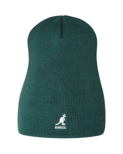 Kangol Green Acrylic Cuff Pull-on Pull-ons & Beanies for men