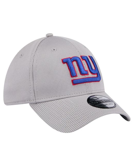 KTZ Gray New York Giants Active 39thirty Flex Hat for men
