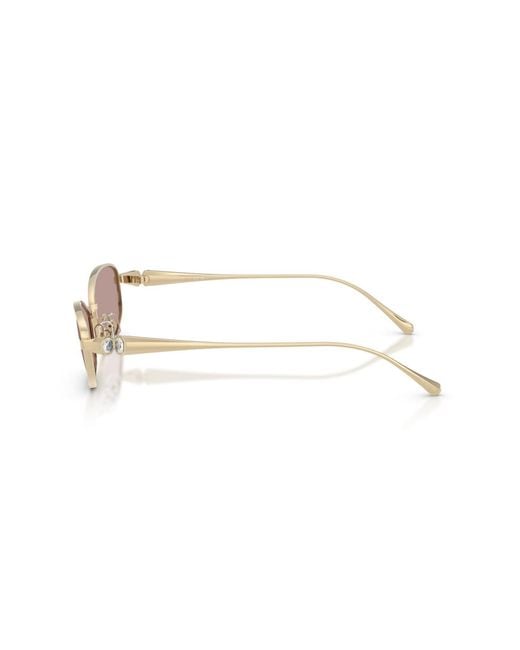 Swarovski Pink Rectangle Sunglasses