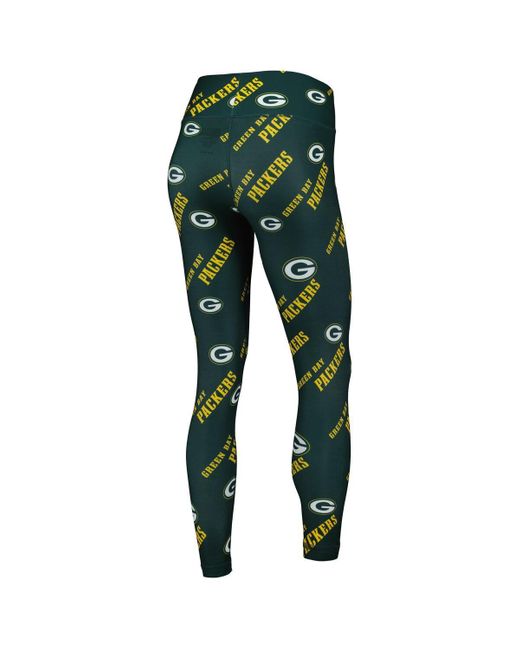 Concepts Sport Green Bay Packers Breakthrough Allover Print leggings